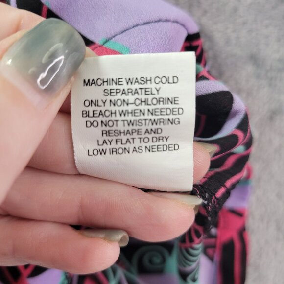 LA Hearts Womens XS Cami Tank Top Aztec Geometric Festival Sleeveless Multicolor - Picture 8 of 10